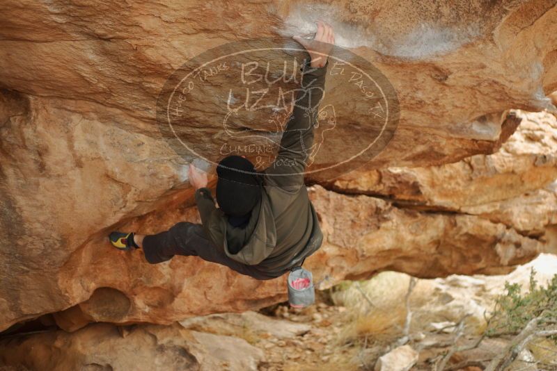 Bouldering in Hueco Tanks on 01/02/2020 with Blue Lizard Climbing and Yoga

Filename: SRM_20200102_1402541.jpg
Aperture: f/2.5
Shutter Speed: 1/250
Body: Canon EOS-1D Mark II
Lens: Canon EF 50mm f/1.8 II