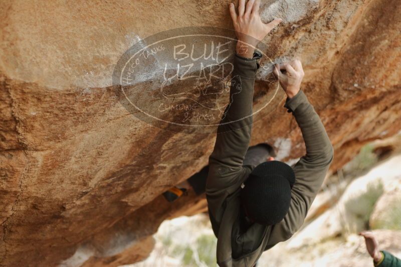 Bouldering in Hueco Tanks on 01/02/2020 with Blue Lizard Climbing and Yoga

Filename: SRM_20200102_1403230.jpg
Aperture: f/2.5
Shutter Speed: 1/250
Body: Canon EOS-1D Mark II
Lens: Canon EF 50mm f/1.8 II