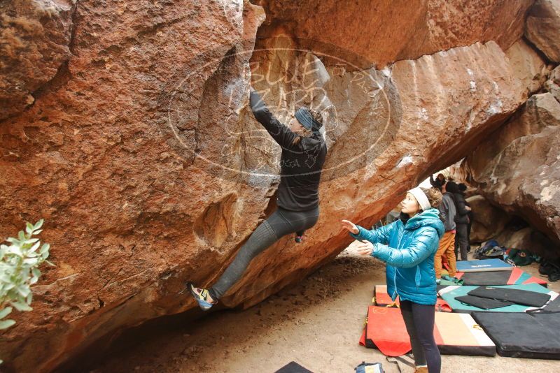 Bouldering in Hueco Tanks on 01/02/2020 with Blue Lizard Climbing and Yoga

Filename: SRM_20200102_1434170.jpg
Aperture: f/4.5
Shutter Speed: 1/250
Body: Canon EOS-1D Mark II
Lens: Canon EF 16-35mm f/2.8 L