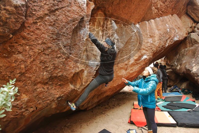 Bouldering in Hueco Tanks on 01/02/2020 with Blue Lizard Climbing and Yoga

Filename: SRM_20200102_1434171.jpg
Aperture: f/4.5
Shutter Speed: 1/250
Body: Canon EOS-1D Mark II
Lens: Canon EF 16-35mm f/2.8 L