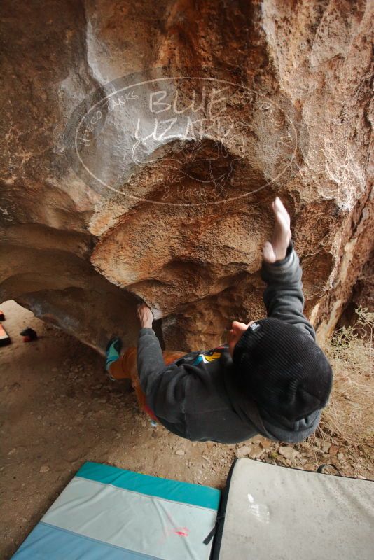 Bouldering in Hueco Tanks on 01/02/2020 with Blue Lizard Climbing and Yoga

Filename: SRM_20200102_1457010.jpg
Aperture: f/3.5
Shutter Speed: 1/250
Body: Canon EOS-1D Mark II
Lens: Canon EF 16-35mm f/2.8 L
