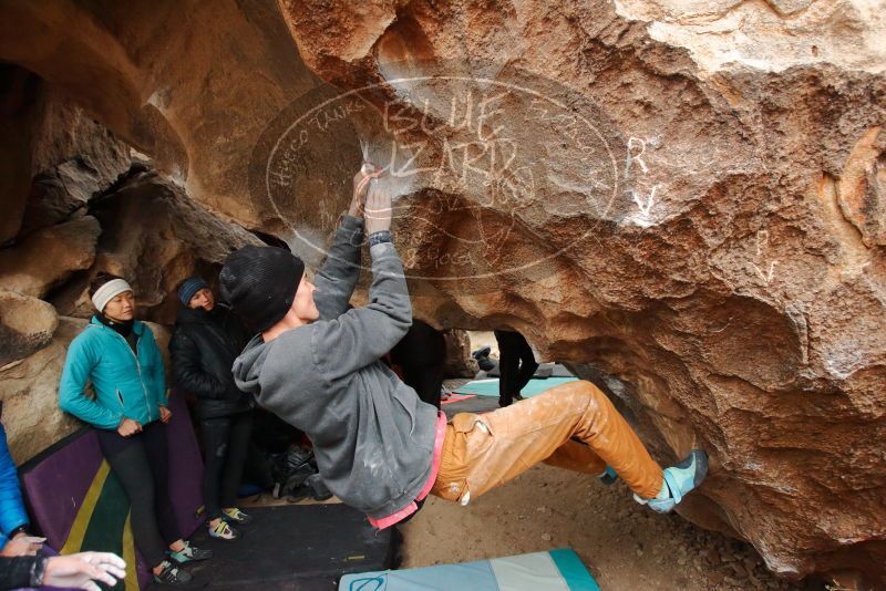 Bouldering in Hueco Tanks on 01/02/2020 with Blue Lizard Climbing and Yoga

Filename: SRM_20200102_1457060.jpg
Aperture: f/3.5
Shutter Speed: 1/250
Body: Canon EOS-1D Mark II
Lens: Canon EF 16-35mm f/2.8 L