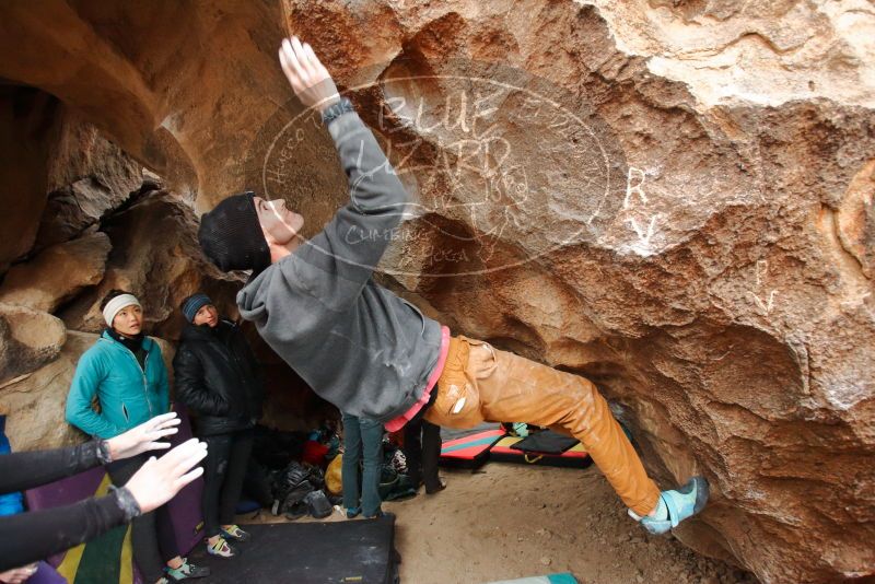 Bouldering in Hueco Tanks on 01/02/2020 with Blue Lizard Climbing and Yoga

Filename: SRM_20200102_1457070.jpg
Aperture: f/3.5
Shutter Speed: 1/250
Body: Canon EOS-1D Mark II
Lens: Canon EF 16-35mm f/2.8 L