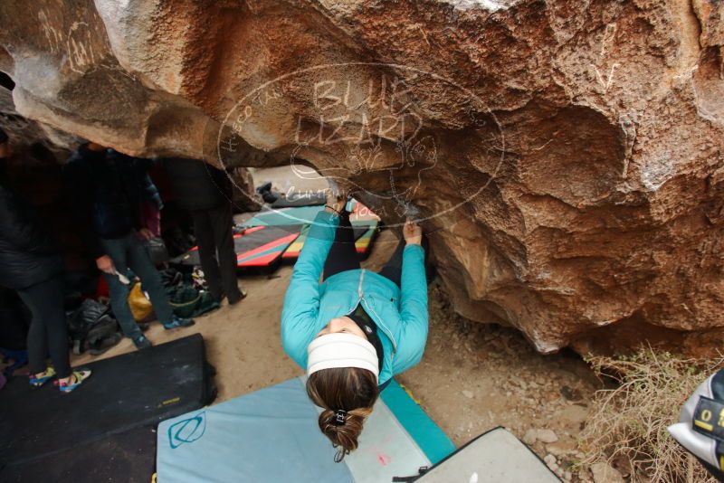 Bouldering in Hueco Tanks on 01/02/2020 with Blue Lizard Climbing and Yoga

Filename: SRM_20200102_1458110.jpg
Aperture: f/3.5
Shutter Speed: 1/250
Body: Canon EOS-1D Mark II
Lens: Canon EF 16-35mm f/2.8 L