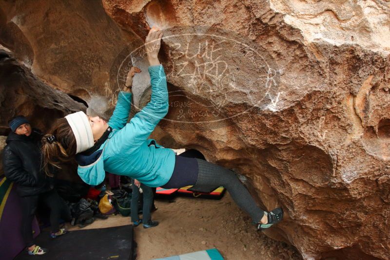 Bouldering in Hueco Tanks on 01/02/2020 with Blue Lizard Climbing and Yoga

Filename: SRM_20200102_1458180.jpg
Aperture: f/4.0
Shutter Speed: 1/250
Body: Canon EOS-1D Mark II
Lens: Canon EF 16-35mm f/2.8 L