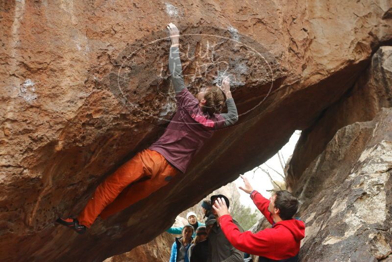 Bouldering in Hueco Tanks on 01/02/2020 with Blue Lizard Climbing and Yoga

Filename: SRM_20200102_1459521.jpg
Aperture: f/3.5
Shutter Speed: 1/250
Body: Canon EOS-1D Mark II
Lens: Canon EF 50mm f/1.8 II