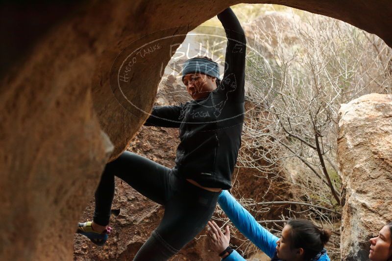 Bouldering in Hueco Tanks on 01/02/2020 with Blue Lizard Climbing and Yoga

Filename: SRM_20200102_1506140.jpg
Aperture: f/4.5
Shutter Speed: 1/250
Body: Canon EOS-1D Mark II
Lens: Canon EF 50mm f/1.8 II