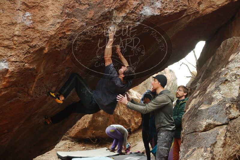 Bouldering in Hueco Tanks on 01/02/2020 with Blue Lizard Climbing and Yoga

Filename: SRM_20200102_1515020.jpg
Aperture: f/4.0
Shutter Speed: 1/250
Body: Canon EOS-1D Mark II
Lens: Canon EF 50mm f/1.8 II