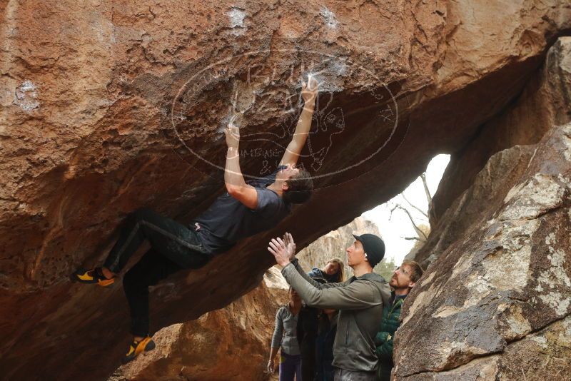 Bouldering in Hueco Tanks on 01/02/2020 with Blue Lizard Climbing and Yoga

Filename: SRM_20200102_1515070.jpg
Aperture: f/4.0
Shutter Speed: 1/250
Body: Canon EOS-1D Mark II
Lens: Canon EF 50mm f/1.8 II