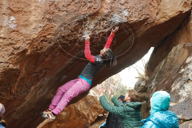 Bouldering in Hueco Tanks on 01/02/2020 with Blue Lizard Climbing and Yoga

Filename: SRM_20200102_1608230.jpg
Aperture: f/4.5
Shutter Speed: 1/250
Body: Canon EOS-1D Mark II
Lens: Canon EF 50mm f/1.8 II