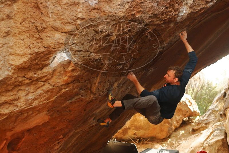 Bouldering in Hueco Tanks on 01/02/2020 with Blue Lizard Climbing and Yoga

Filename: SRM_20200102_1653450.jpg
Aperture: f/3.5
Shutter Speed: 1/400
Body: Canon EOS-1D Mark II
Lens: Canon EF 50mm f/1.8 II
