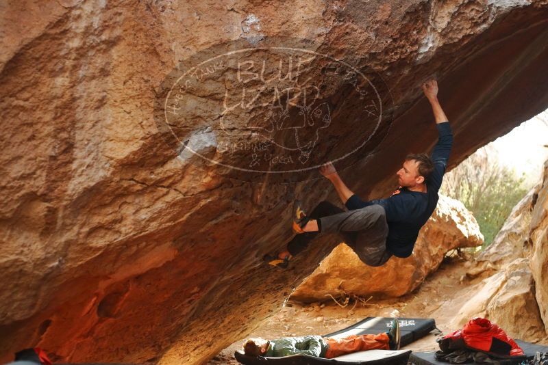 Bouldering in Hueco Tanks on 01/02/2020 with Blue Lizard Climbing and Yoga

Filename: SRM_20200102_1658100.jpg
Aperture: f/3.2
Shutter Speed: 1/400
Body: Canon EOS-1D Mark II
Lens: Canon EF 50mm f/1.8 II