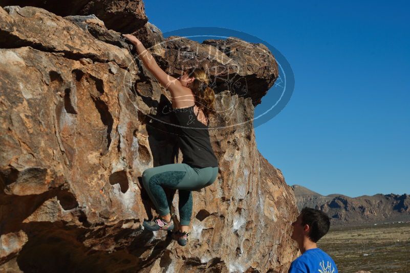Bouldering in Hueco Tanks on 01/05/2020 with Blue Lizard Climbing and Yoga

Filename: SRM_20200105_1103560.jpg
Aperture: f/7.1
Shutter Speed: 1/400
Body: Canon EOS-1D Mark II
Lens: Canon EF 50mm f/1.8 II