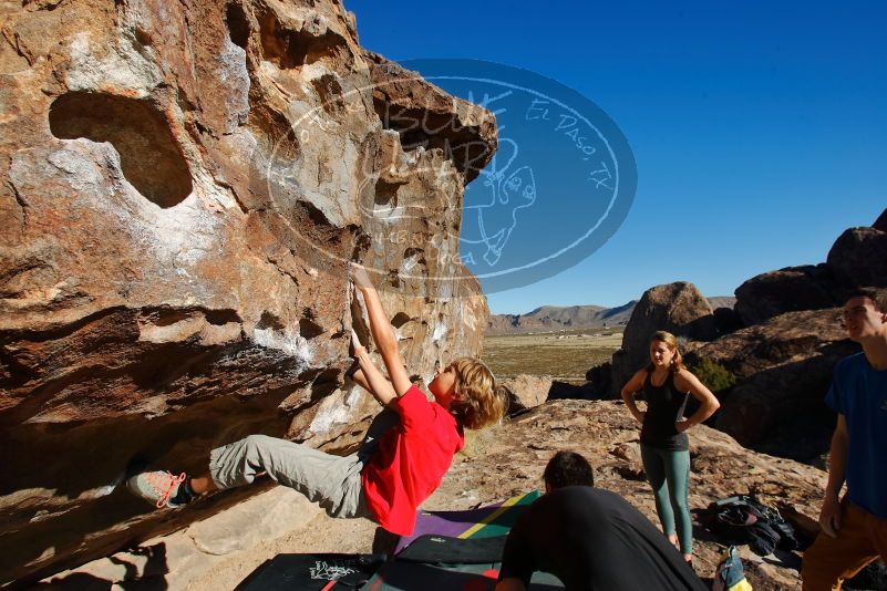 Bouldering in Hueco Tanks on 01/05/2020 with Blue Lizard Climbing and Yoga

Filename: SRM_20200105_1109120.jpg
Aperture: f/8.0
Shutter Speed: 1/320
Body: Canon EOS-1D Mark II
Lens: Canon EF 16-35mm f/2.8 L