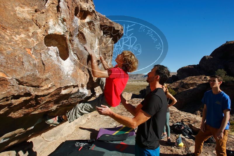 Bouldering in Hueco Tanks on 01/05/2020 with Blue Lizard Climbing and Yoga

Filename: SRM_20200105_1109220.jpg
Aperture: f/8.0
Shutter Speed: 1/320
Body: Canon EOS-1D Mark II
Lens: Canon EF 16-35mm f/2.8 L
