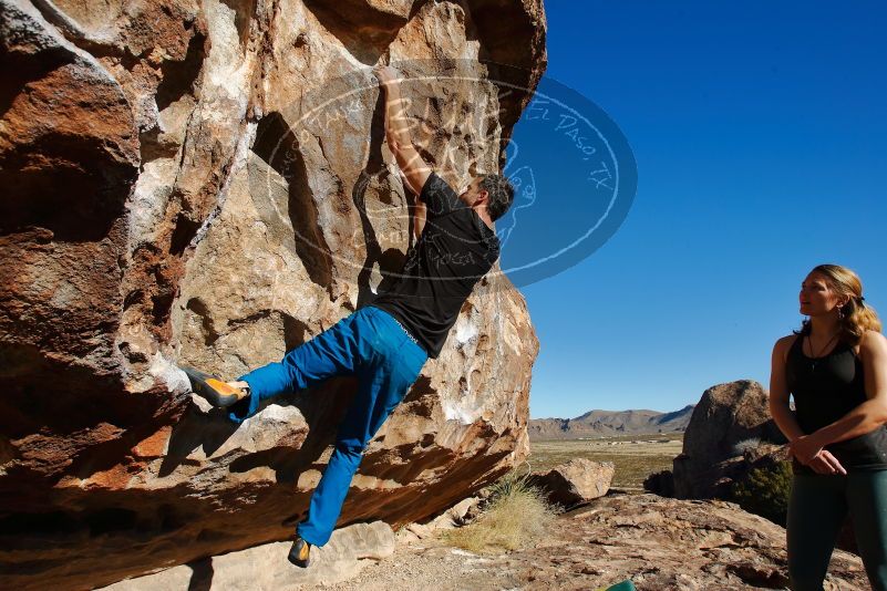 Bouldering in Hueco Tanks on 01/05/2020 with Blue Lizard Climbing and Yoga

Filename: SRM_20200105_1111060.jpg
Aperture: f/8.0
Shutter Speed: 1/320
Body: Canon EOS-1D Mark II
Lens: Canon EF 16-35mm f/2.8 L