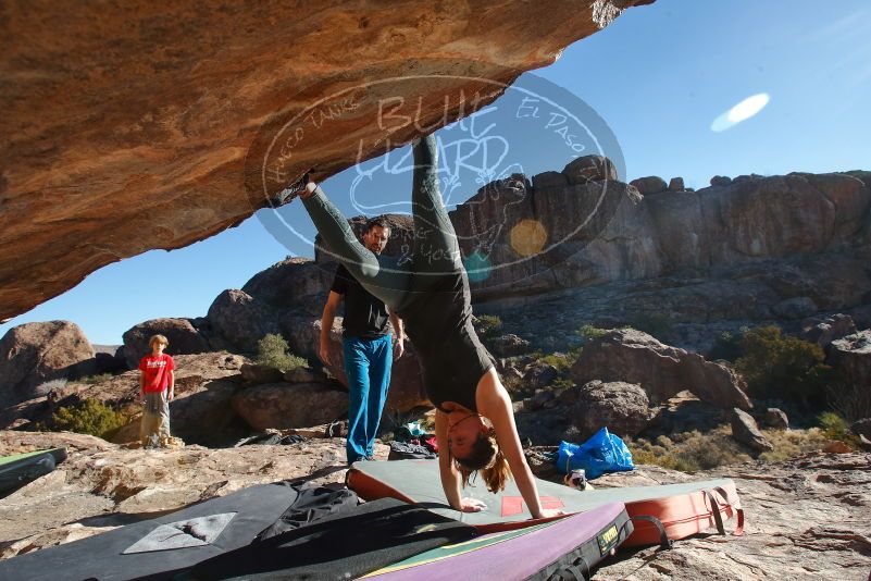 Bouldering in Hueco Tanks on 01/05/2020 with Blue Lizard Climbing and Yoga

Filename: SRM_20200105_1120430.jpg
Aperture: f/8.0
Shutter Speed: 1/320
Body: Canon EOS-1D Mark II
Lens: Canon EF 16-35mm f/2.8 L