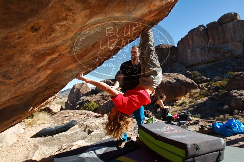 Bouldering in Hueco Tanks on 01/05/2020 with Blue Lizard Climbing and Yoga

Filename: SRM_20200105_1125270.jpg
Aperture: f/8.0
Shutter Speed: 1/320
Body: Canon EOS-1D Mark II
Lens: Canon EF 16-35mm f/2.8 L