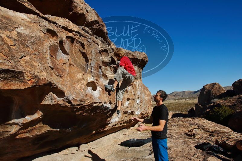 Bouldering in Hueco Tanks on 01/05/2020 with Blue Lizard Climbing and Yoga

Filename: SRM_20200105_1125460.jpg
Aperture: f/9.0
Shutter Speed: 1/640
Body: Canon EOS-1D Mark II
Lens: Canon EF 16-35mm f/2.8 L