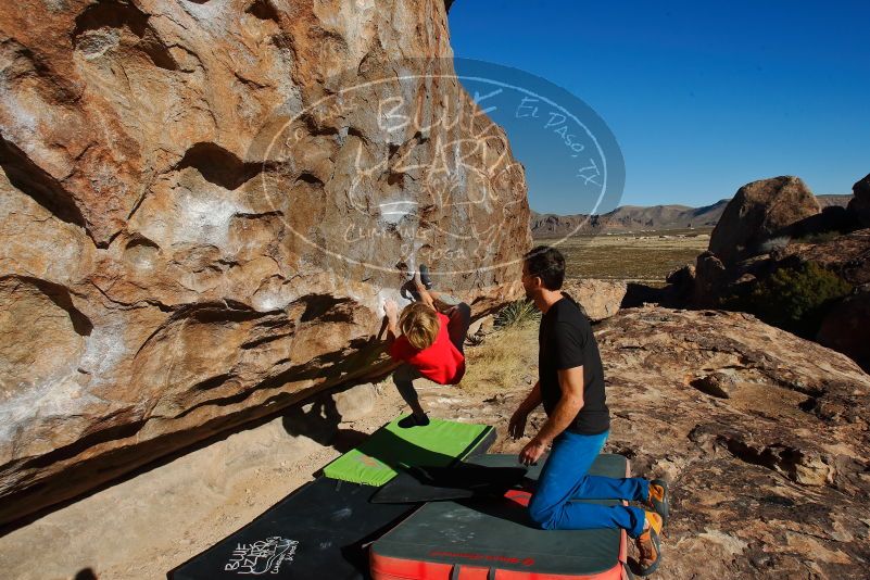 Bouldering in Hueco Tanks on 01/05/2020 with Blue Lizard Climbing and Yoga

Filename: SRM_20200105_1128050.jpg
Aperture: f/10.0
Shutter Speed: 1/640
Body: Canon EOS-1D Mark II
Lens: Canon EF 16-35mm f/2.8 L