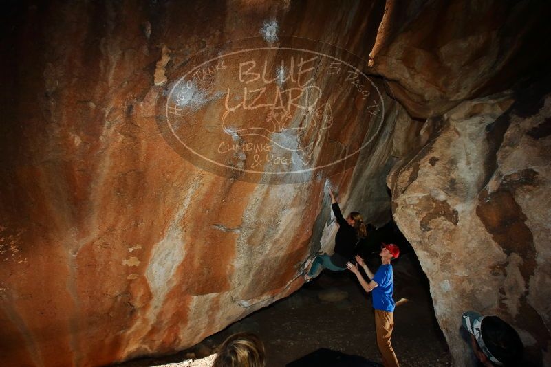 Bouldering in Hueco Tanks on 01/05/2020 with Blue Lizard Climbing and Yoga

Filename: SRM_20200105_1144530.jpg
Aperture: f/8.0
Shutter Speed: 1/250
Body: Canon EOS-1D Mark II
Lens: Canon EF 16-35mm f/2.8 L