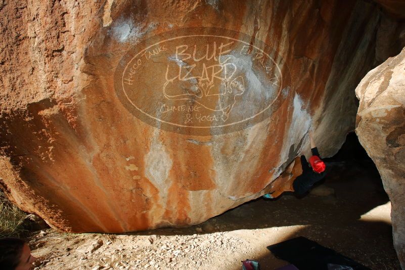 Bouldering in Hueco Tanks on 01/05/2020 with Blue Lizard Climbing and Yoga

Filename: SRM_20200105_1150080.jpg
Aperture: f/8.0
Shutter Speed: 1/250
Body: Canon EOS-1D Mark II
Lens: Canon EF 16-35mm f/2.8 L