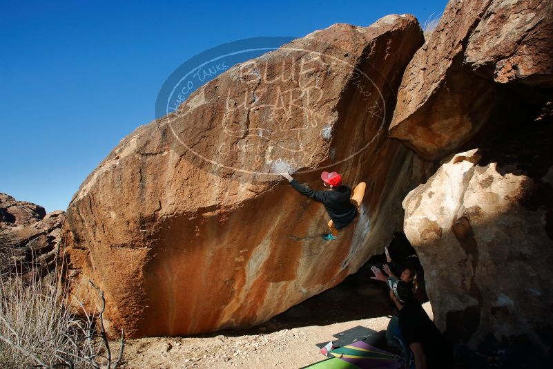 Bouldering in Hueco Tanks on 01/05/2020 with Blue Lizard Climbing and Yoga

Filename: SRM_20200105_1154570.jpg
Aperture: f/8.0
Shutter Speed: 1/250
Body: Canon EOS-1D Mark II
Lens: Canon EF 16-35mm f/2.8 L