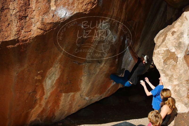Bouldering in Hueco Tanks on 01/05/2020 with Blue Lizard Climbing and Yoga

Filename: SRM_20200105_1206120.jpg
Aperture: f/8.0
Shutter Speed: 1/250
Body: Canon EOS-1D Mark II
Lens: Canon EF 16-35mm f/2.8 L