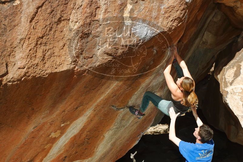 Bouldering in Hueco Tanks on 01/05/2020 with Blue Lizard Climbing and Yoga

Filename: SRM_20200105_1232270.jpg
Aperture: f/8.0
Shutter Speed: 1/250
Body: Canon EOS-1D Mark II
Lens: Canon EF 50mm f/1.8 II