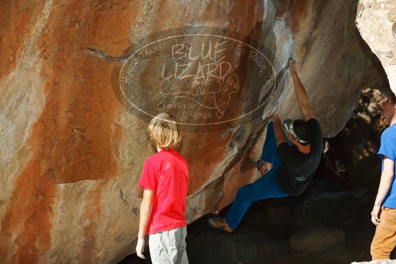 Bouldering in Hueco Tanks on 01/05/2020 with Blue Lizard Climbing and Yoga

Filename: SRM_20200105_1234330.jpg
Aperture: f/8.0
Shutter Speed: 1/250
Body: Canon EOS-1D Mark II
Lens: Canon EF 50mm f/1.8 II