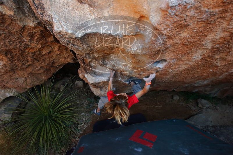 Bouldering in Hueco Tanks on 01/05/2020 with Blue Lizard Climbing and Yoga

Filename: SRM_20200105_1306420.jpg
Aperture: f/4.5
Shutter Speed: 1/250
Body: Canon EOS-1D Mark II
Lens: Canon EF 16-35mm f/2.8 L