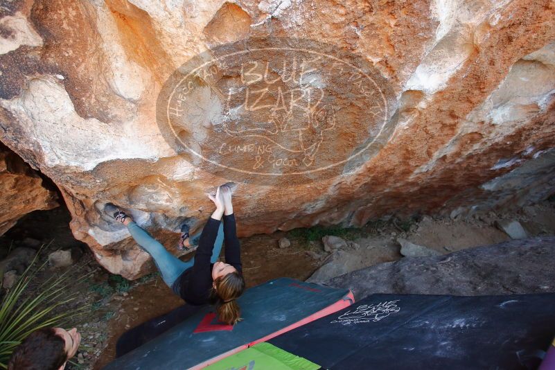 Bouldering in Hueco Tanks on 01/05/2020 with Blue Lizard Climbing and Yoga

Filename: SRM_20200105_1314540.jpg
Aperture: f/3.5
Shutter Speed: 1/250
Body: Canon EOS-1D Mark II
Lens: Canon EF 16-35mm f/2.8 L