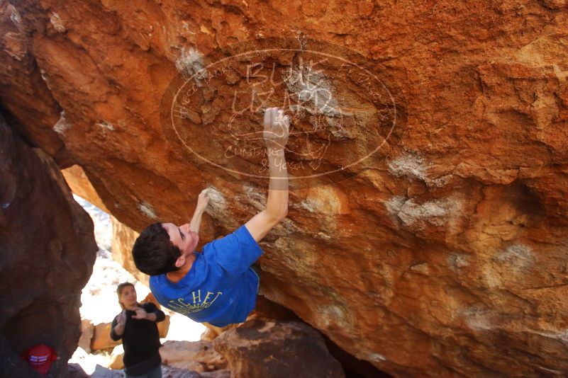 Bouldering in Hueco Tanks on 01/05/2020 with Blue Lizard Climbing and Yoga

Filename: SRM_20200105_1444180.jpg
Aperture: f/5.0
Shutter Speed: 1/250
Body: Canon EOS-1D Mark II
Lens: Canon EF 16-35mm f/2.8 L