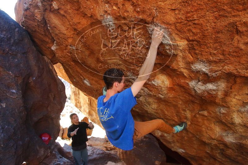 Bouldering in Hueco Tanks on 01/05/2020 with Blue Lizard Climbing and Yoga

Filename: SRM_20200105_1444240.jpg
Aperture: f/5.0
Shutter Speed: 1/250
Body: Canon EOS-1D Mark II
Lens: Canon EF 16-35mm f/2.8 L