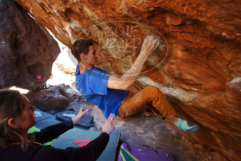 Bouldering in Hueco Tanks on 01/05/2020 with Blue Lizard Climbing and Yoga

Filename: SRM_20200105_1454170.jpg
Aperture: f/4.0
Shutter Speed: 1/250
Body: Canon EOS-1D Mark II
Lens: Canon EF 16-35mm f/2.8 L