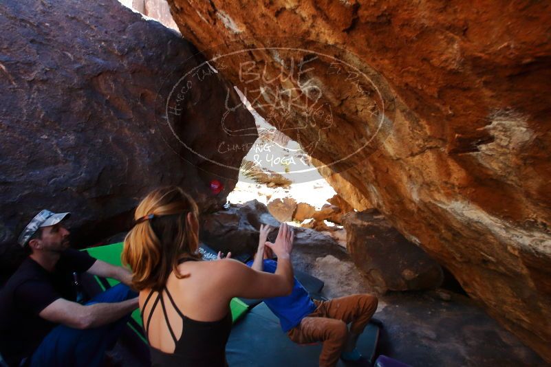 Bouldering in Hueco Tanks on 01/05/2020 with Blue Lizard Climbing and Yoga

Filename: SRM_20200105_1458130.jpg
Aperture: f/6.3
Shutter Speed: 1/250
Body: Canon EOS-1D Mark II
Lens: Canon EF 16-35mm f/2.8 L
