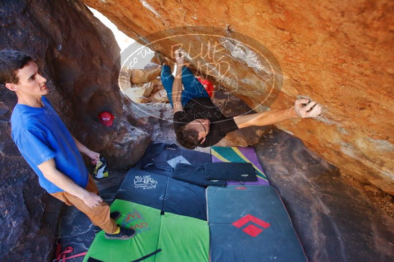 Bouldering in Hueco Tanks on 01/05/2020 with Blue Lizard Climbing and Yoga

Filename: SRM_20200105_1528420.jpg
Aperture: f/4.0
Shutter Speed: 1/250
Body: Canon EOS-1D Mark II
Lens: Canon EF 16-35mm f/2.8 L