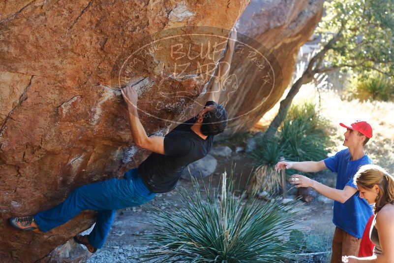 Bouldering in Hueco Tanks on 01/05/2020 with Blue Lizard Climbing and Yoga

Filename: SRM_20200105_1606021.jpg
Aperture: f/3.2
Shutter Speed: 1/250
Body: Canon EOS-1D Mark II
Lens: Canon EF 50mm f/1.8 II