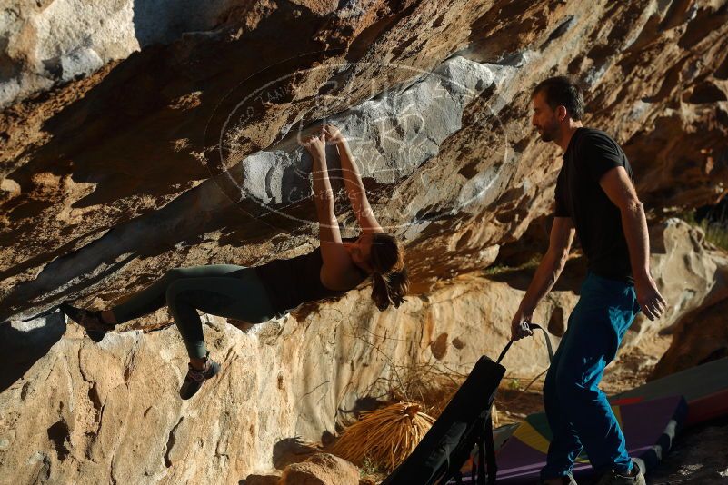 Bouldering in Hueco Tanks on 01/05/2020 with Blue Lizard Climbing and Yoga

Filename: SRM_20200105_1659110.jpg
Aperture: f/4.0
Shutter Speed: 1/500
Body: Canon EOS-1D Mark II
Lens: Canon EF 50mm f/1.8 II