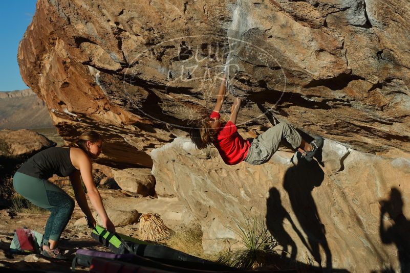 Bouldering in Hueco Tanks on 01/05/2020 with Blue Lizard Climbing and Yoga

Filename: SRM_20200105_1703040.jpg
Aperture: f/5.0
Shutter Speed: 1/640
Body: Canon EOS-1D Mark II
Lens: Canon EF 50mm f/1.8 II