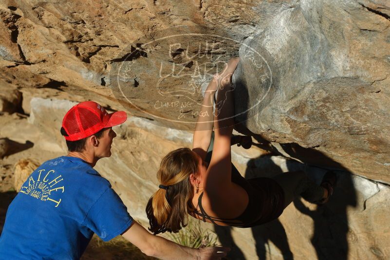 Bouldering in Hueco Tanks on 01/05/2020 with Blue Lizard Climbing and Yoga

Filename: SRM_20200105_1707150.jpg
Aperture: f/5.0
Shutter Speed: 1/640
Body: Canon EOS-1D Mark II
Lens: Canon EF 50mm f/1.8 II