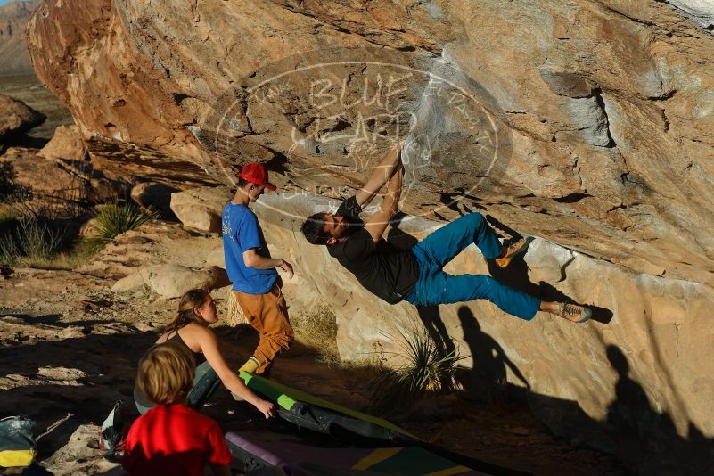 Bouldering in Hueco Tanks on 01/05/2020 with Blue Lizard Climbing and Yoga

Filename: SRM_20200105_1710040.jpg
Aperture: f/5.0
Shutter Speed: 1/640
Body: Canon EOS-1D Mark II
Lens: Canon EF 50mm f/1.8 II