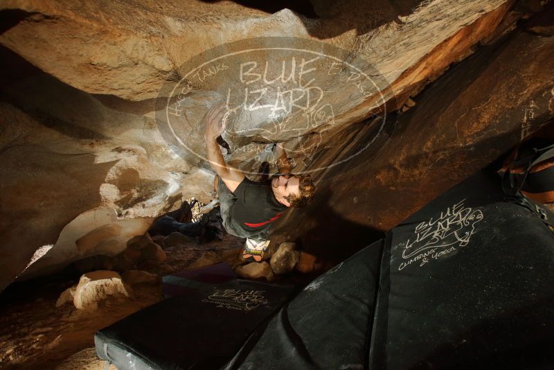 Bouldering in Hueco Tanks on 01/04/2020 with Blue Lizard Climbing and Yoga

Filename: SRM_20200104_1040230.jpg
Aperture: f/5.6
Shutter Speed: 1/250
Body: Canon EOS-1D Mark II
Lens: Canon EF 16-35mm f/2.8 L