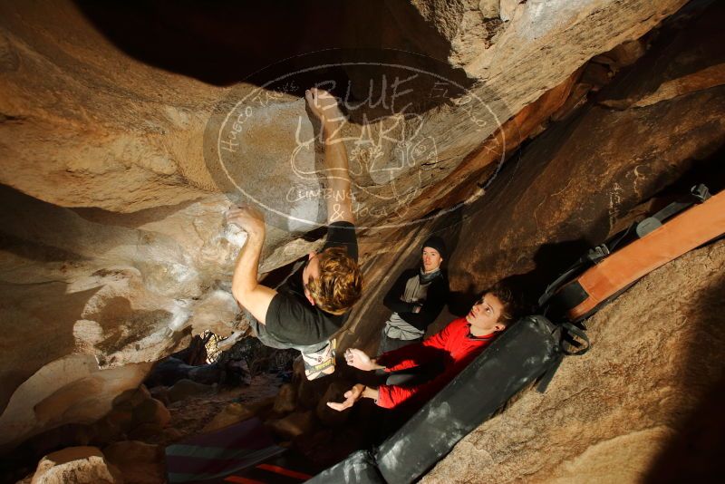 Bouldering in Hueco Tanks on 01/04/2020 with Blue Lizard Climbing and Yoga
Filename: SRM_20200104_1042170.jpg
Aperture: f/5.6
Shutter Speed: 1/250
Body: Canon EOS-1D Mark II
Lens: Canon EF 16-35mm f/2.8 L