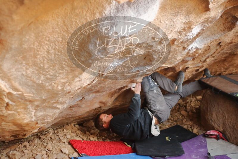 Bouldering in Hueco Tanks on 01/04/2020 with Blue Lizard Climbing and Yoga

Filename: SRM_20200104_1304150.jpg
Aperture: f/2.2
Shutter Speed: 1/250
Body: Canon EOS-1D Mark II
Lens: Canon EF 50mm f/1.8 II
