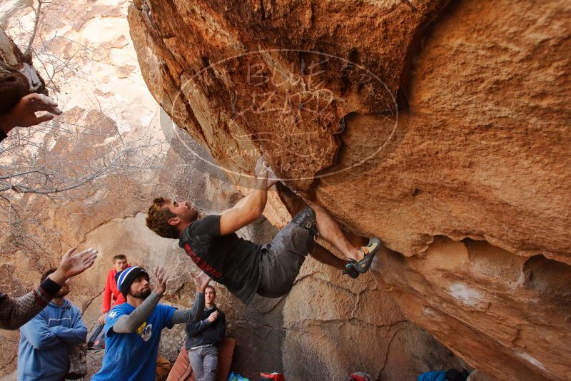 Bouldering in Hueco Tanks on 01/04/2020 with Blue Lizard Climbing and Yoga

Filename: SRM_20200104_1312480.jpg
Aperture: f/5.6
Shutter Speed: 1/200
Body: Canon EOS-1D Mark II
Lens: Canon EF 16-35mm f/2.8 L