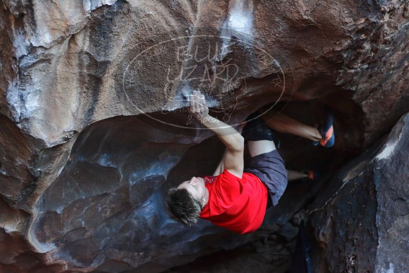 Bouldering in Hueco Tanks on 01/04/2020 with Blue Lizard Climbing and Yoga

Filename: SRM_20200104_1417530.jpg
Aperture: f/3.2
Shutter Speed: 1/250
Body: Canon EOS-1D Mark II
Lens: Canon EF 50mm f/1.8 II