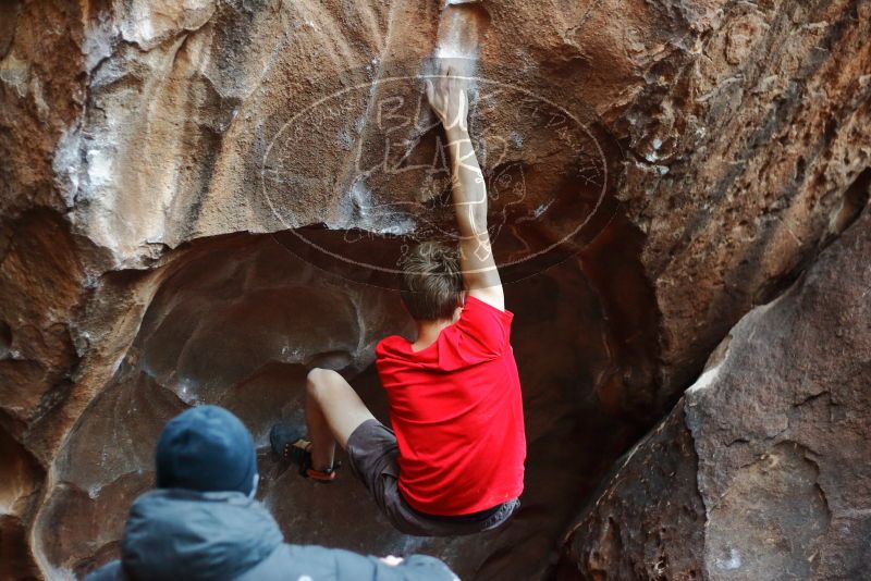 Bouldering in Hueco Tanks on 01/04/2020 with Blue Lizard Climbing and Yoga

Filename: SRM_20200104_1515550.jpg
Aperture: f/2.5
Shutter Speed: 1/250
Body: Canon EOS-1D Mark II
Lens: Canon EF 50mm f/1.8 II