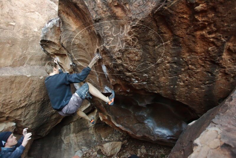 Bouldering in Hueco Tanks on 01/04/2020 with Blue Lizard Climbing and Yoga

Filename: SRM_20200104_1618190.jpg
Aperture: f/3.5
Shutter Speed: 1/250
Body: Canon EOS-1D Mark II
Lens: Canon EF 16-35mm f/2.8 L