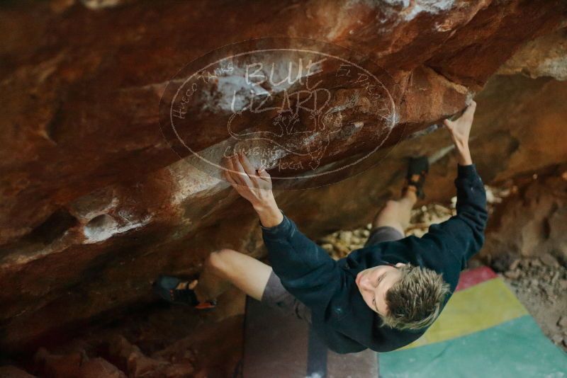 Bouldering in Hueco Tanks on 01/04/2020 with Blue Lizard Climbing and Yoga

Filename: SRM_20200104_1717590.jpg
Aperture: f/2.2
Shutter Speed: 1/200
Body: Canon EOS-1D Mark II
Lens: Canon EF 50mm f/1.8 II